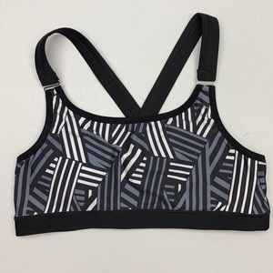 Kyodan BLK/WHT Ateletic Top/Bra, M.    *P1016